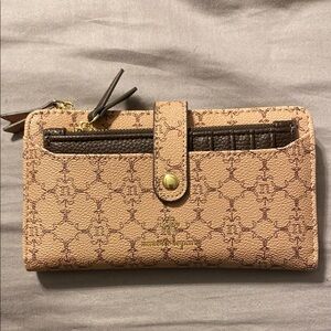 Nanette Lepore Tan and Brown Women's Wallet